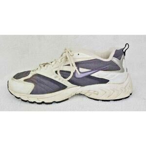 Nike Womens Running Shoes White 603137-051 Low Top Lace Up Athletic Sneakers 9.5